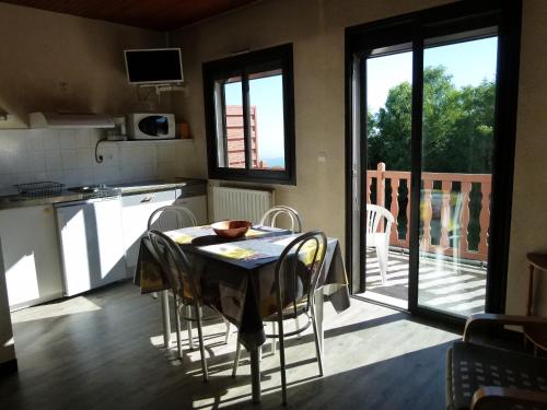 Η κουζίνα ή μικρή κουζίνα στο Residence LUDOVIC appartement GENET