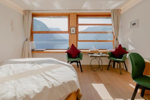 Una cama o camas en una habitación de Polreich Bed&Breakfast