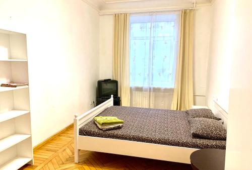 Posezení v ubytování Просторные апартаменты в историческом центре Харькова