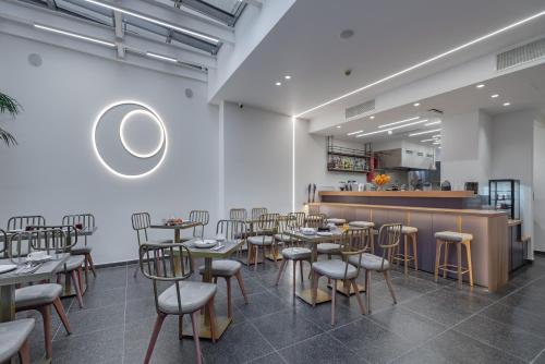 Restaurace v ubytování Hellenic Vibes Smart Hotel