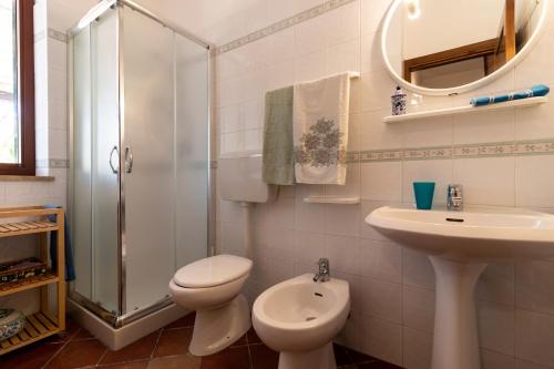 Ванная комната в Villa Dei Gabbiani