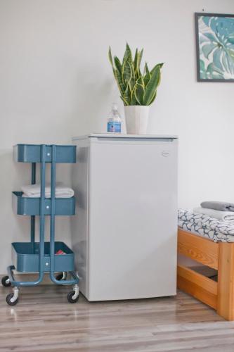 Kuchyň nebo kuchyňský kout v ubytování Hostel 33