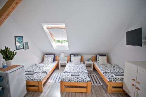 Postel nebo postele na pokoji v ubytování Hostel 33