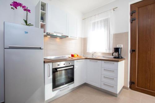 Dapur atau dapur kecil di Apartment Iva