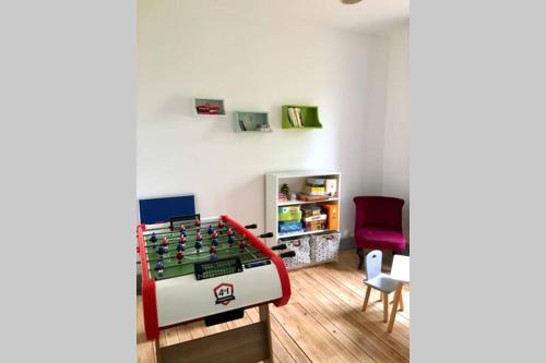 Postel nebo postele na pokoji v ubytování L'Echappée Ardennaise - Gîte 6 places tout confort