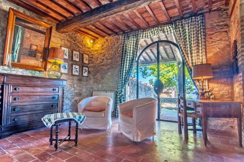 Χώρος καθιστικού στο Agriturismo I Frati