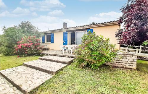 Nice Home In La Jonchre With 4 Bedrooms And Wifi