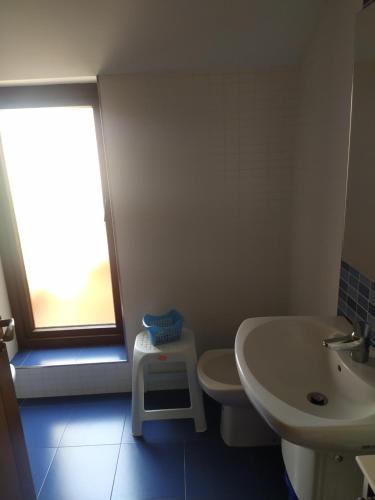 Koupelna v ubytování Apartamento Castelao illa de arousa