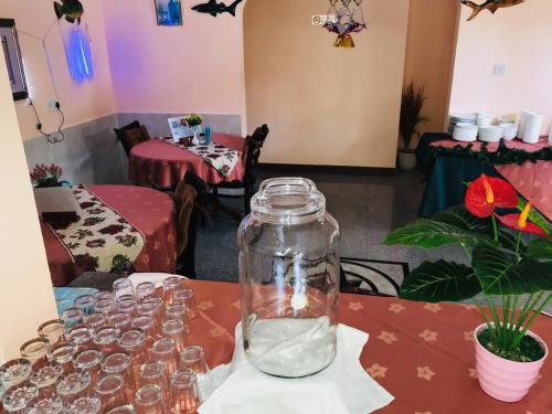 Restaurace v ubytování Villa Bananier