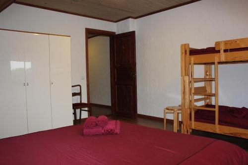 Krapi Guesthouseにあるベッド