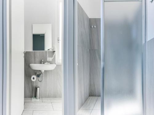 Koupelna v ubytování Hotel Quisisana