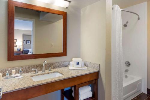 Ένα μπάνιο στο Comfort Inn Elizabeth City near University