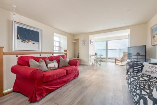 Χώρος καθιστικού στο Cellardyke 3-Bed House Sleeps 6 with Sea Terrace