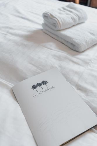Postel nebo postele na pokoji v ubytování Prachárna Park Hotel Olomouc