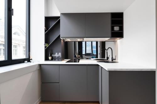Cucina o angolo cottura di Bob W Duo Lofts
