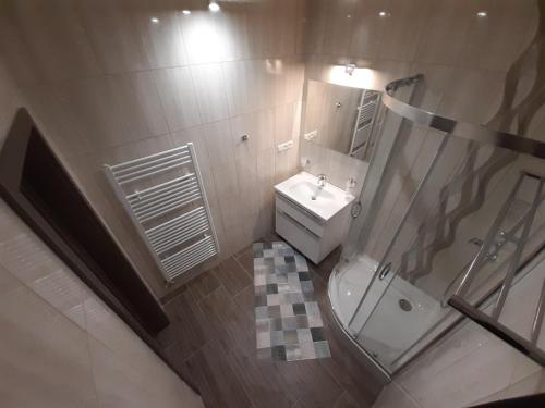 Phòng tắm tại Apartmány Viecha