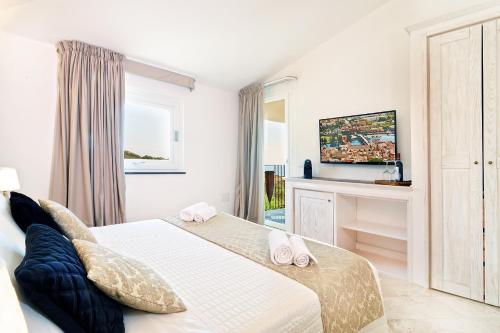 Μια τηλεόραση ή/και κέντρο ψυχαγωγίας στο Villa Turquoise
