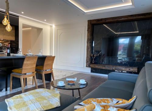 Posedenie v ubytovaní Apartament Szot