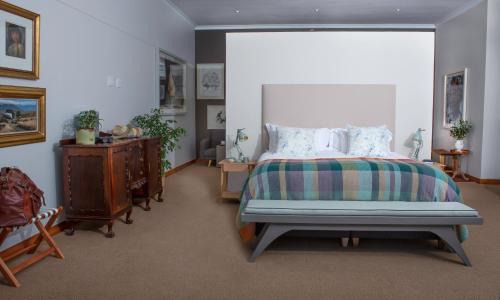 Postel nebo postele na pokoji v ubytování Hudson Manor - Entabeni, Knysna