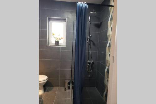 Koupelna v ubytování Lep apartman TARA -Kremna