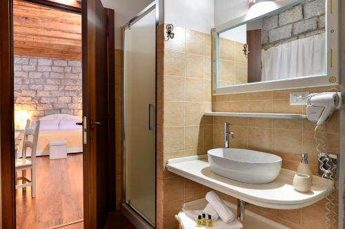 Un baño de Hotel Antica Posada
