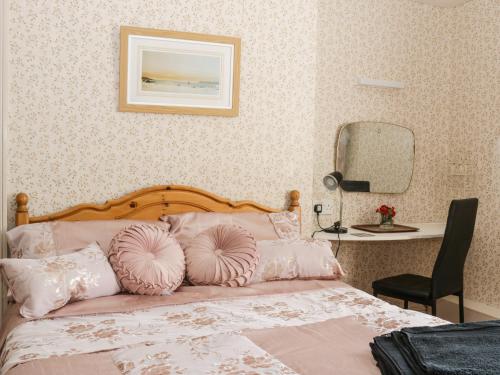 Postel nebo postele na pokoji v ubytování Sanderling