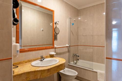 Koupelna v ubytování Duerming Velero Apartamentos