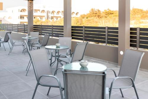 Balkoni atau teres di Megusta Suites