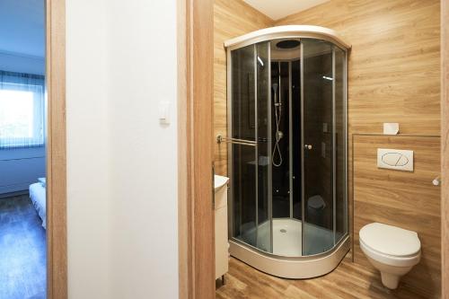 Koupelna v ubytování Thermal Apartman - EM
