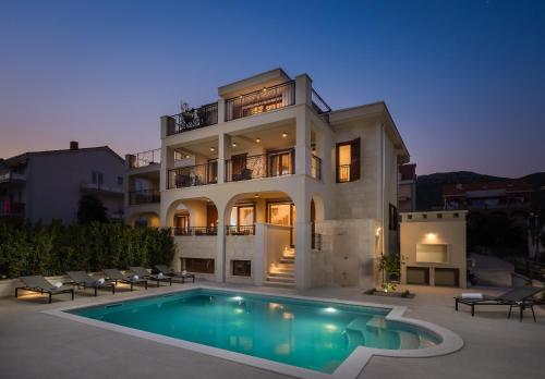 Beachfront Villa Armeria with Pool