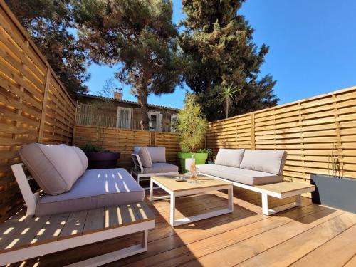 Duplex BULLES D'AIX terrasse centre historique