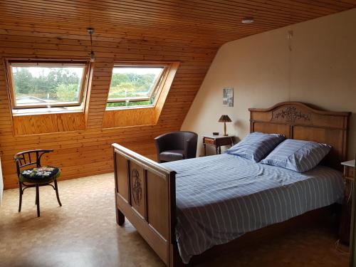 Katil atau katil-katil dalam bilik di La Source d'Arimont
