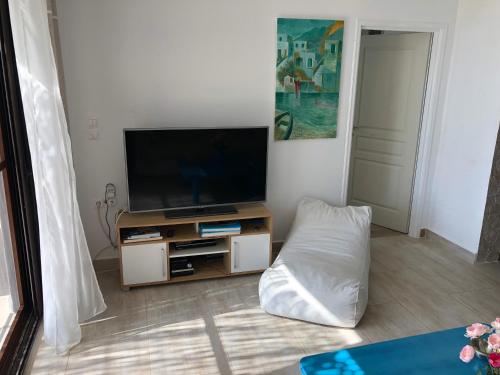 VILLAPARADISO Beach front Villa Makris Gialos