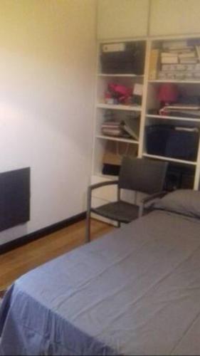 Postel nebo postele na pokoji v ubytování MAGNIFICA HABITACIÓN EN EL CENTRO DE MADRID