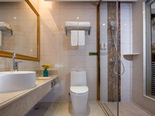 Koupelna v ubytování Vienna Hotel Guangdong Donguan Daling Mountain Sports Park