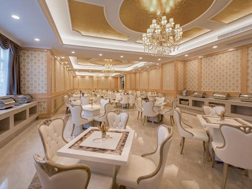 Χώρος καθιστικού στο Vienna International Hotel Shenzhen Qianhai