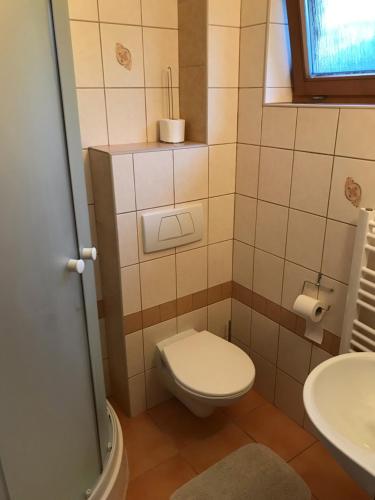 A bathroom at Privát Magdalena