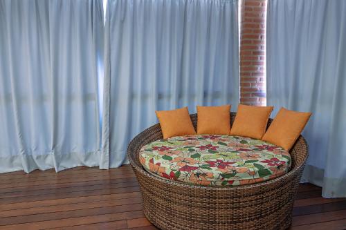 Posezení v ubytování Hotel Cachoeiras de Brotas