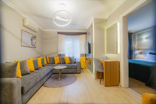 A seating area at La Palace Exclusive Design