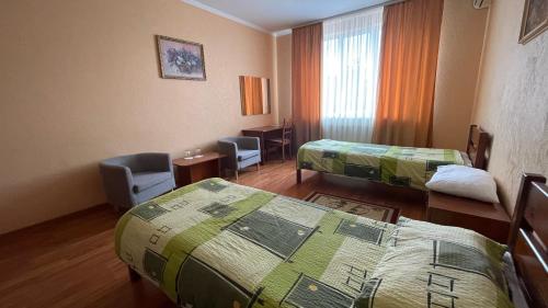 Llit o llits en una habitació de Yunist