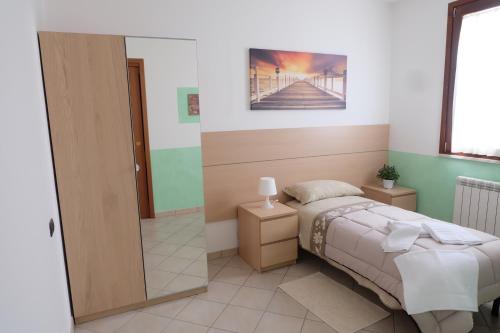Posteľ alebo postele v izbe v ubytovaní B&B Delle Fragole