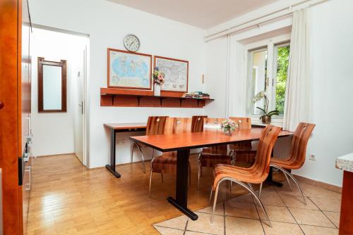 Dining area in a vendégházakat