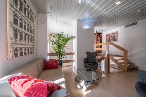 Posezení v ubytování Grand Sarai Nafplio