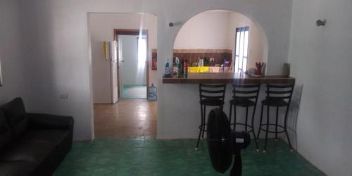 Posezení v ubytování Apartment with 2 queen beds 1000 pesos per night
