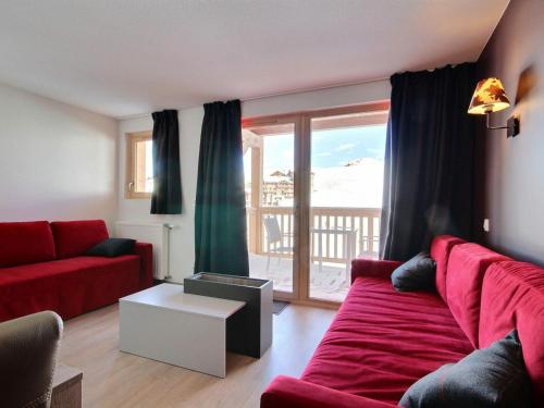 Appartement La Plagne, 2 pièces, 4 personnes - FR-1-455-23の見取り図または間取り図