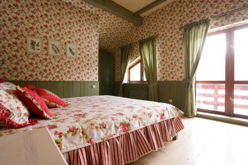 Postel nebo postele na pokoji v ubytování Chalet Kukavica