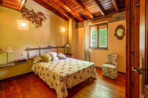 Katil atau katil-katil dalam bilik di Apartamentos Turisticos La Alqueria De Valverde