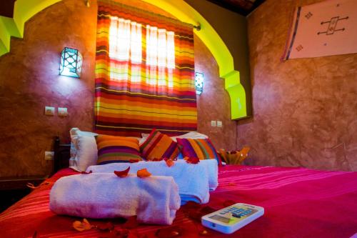 Kasbah Imlilにあるベッド