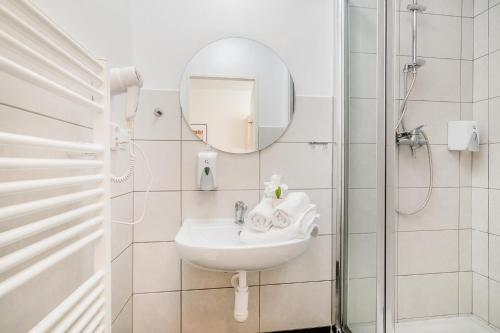 Koupelna v ubytování Romantic Apts Prague by Michal&Friends