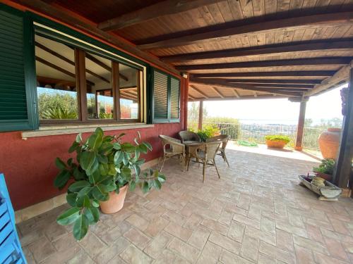 Balkón nebo terasa v ubytování Casa ai Poggi dell'Argentario
